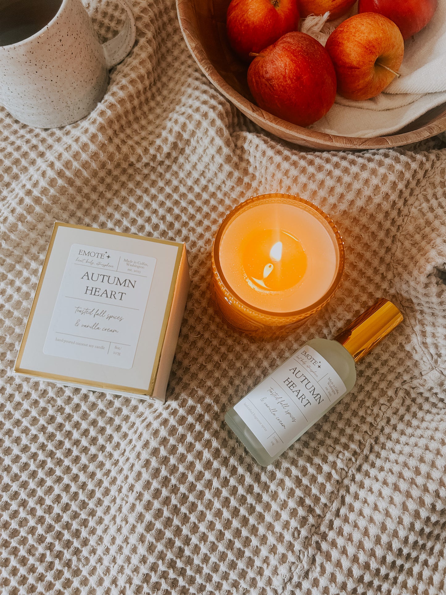 autumn heart fragrance spray
