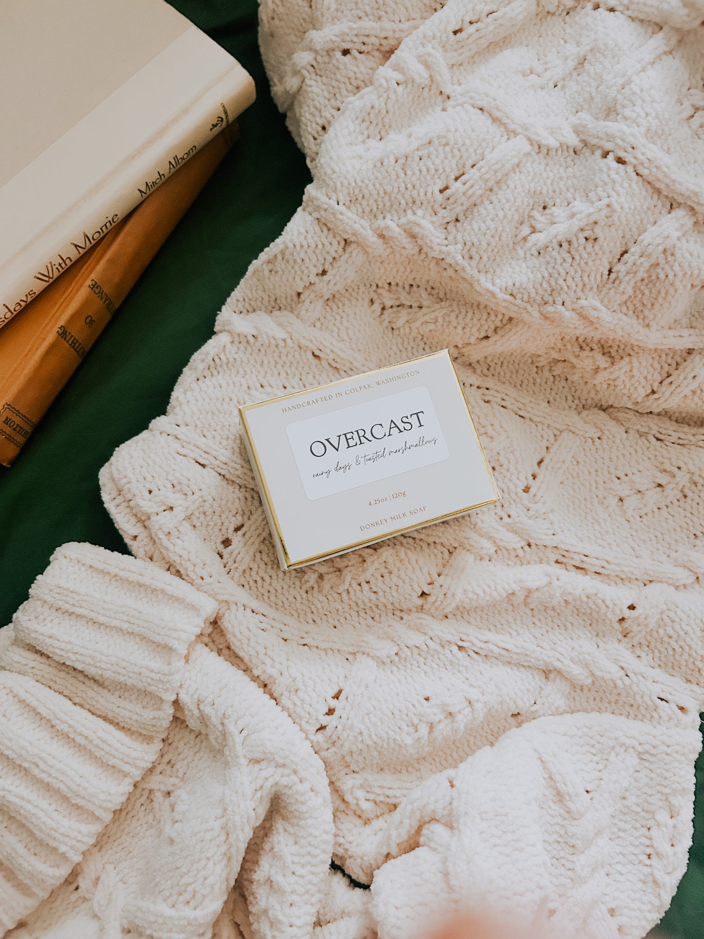 overcast donkey milk soap