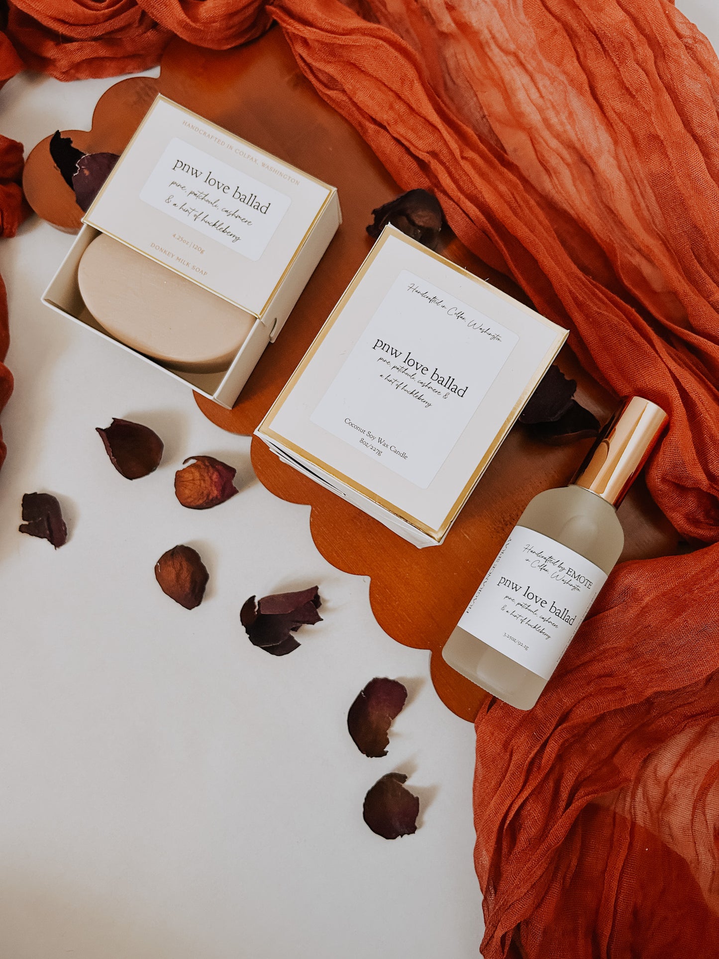 PNW love ballad donkey milk bar soap