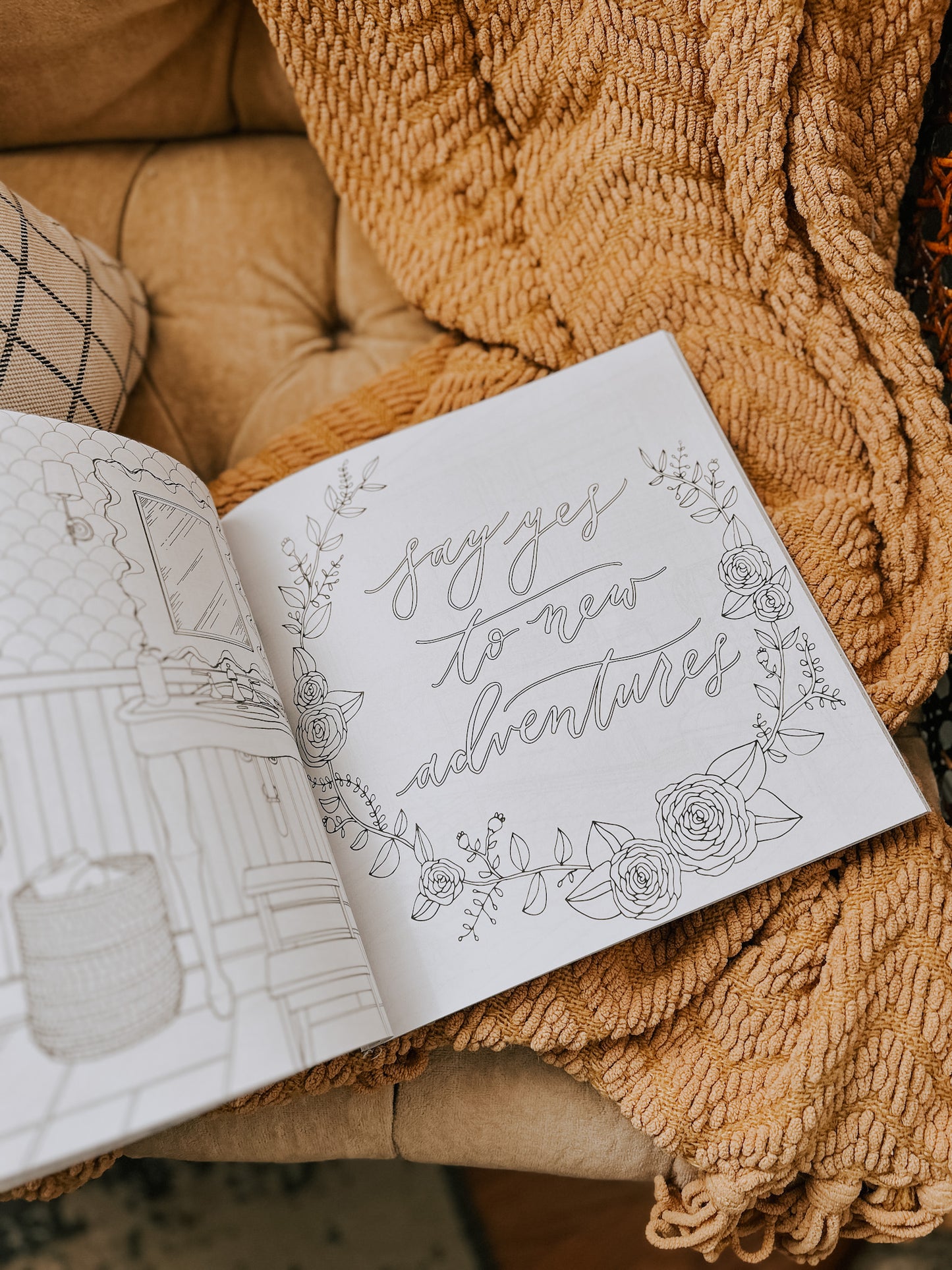 Color At Home Coloring Book