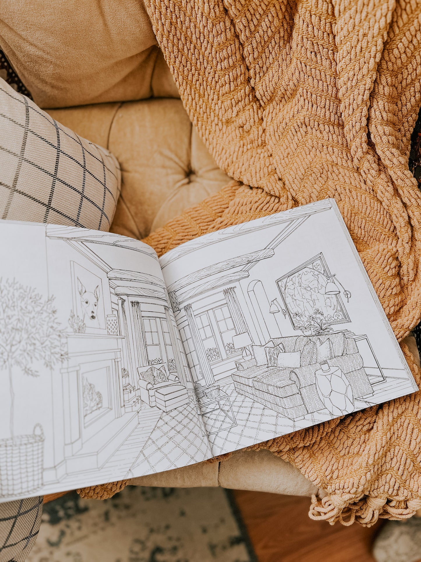 Color At Home Coloring Book
