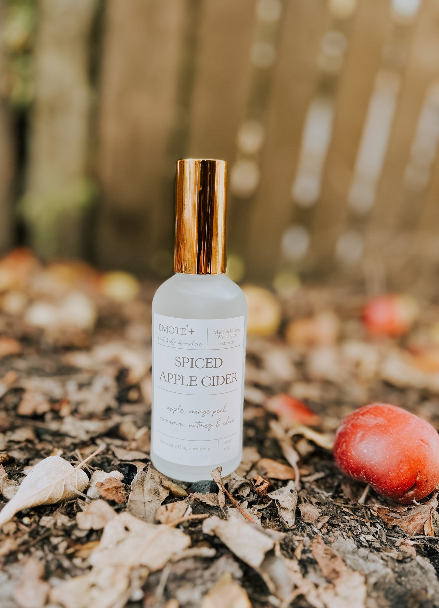 spiced apple cider fragrance spray