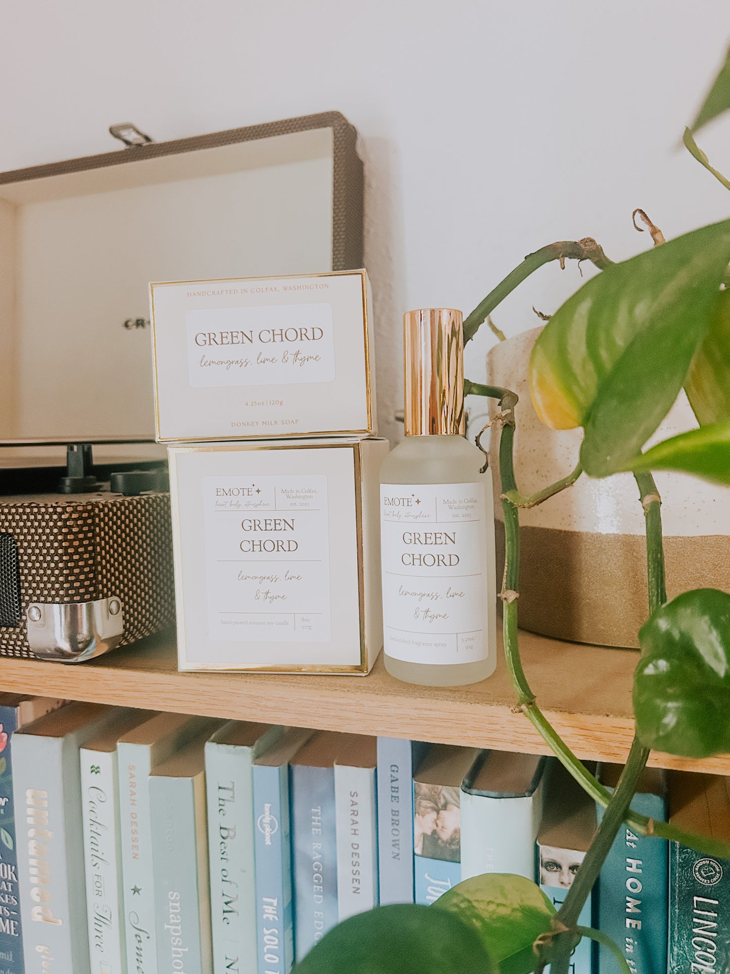 green chord fragrance spray