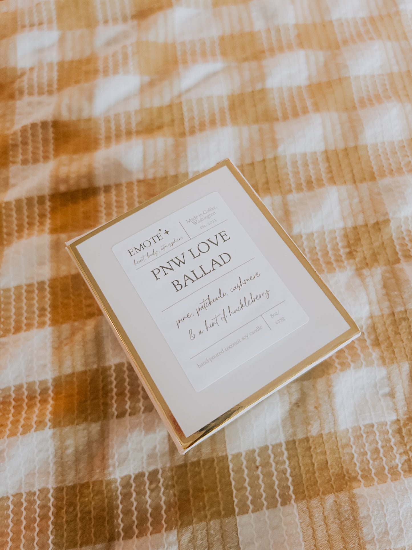PNW love ballad 8 oz soy candle