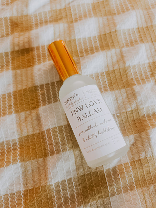 PNW love ballad fragrance spray
