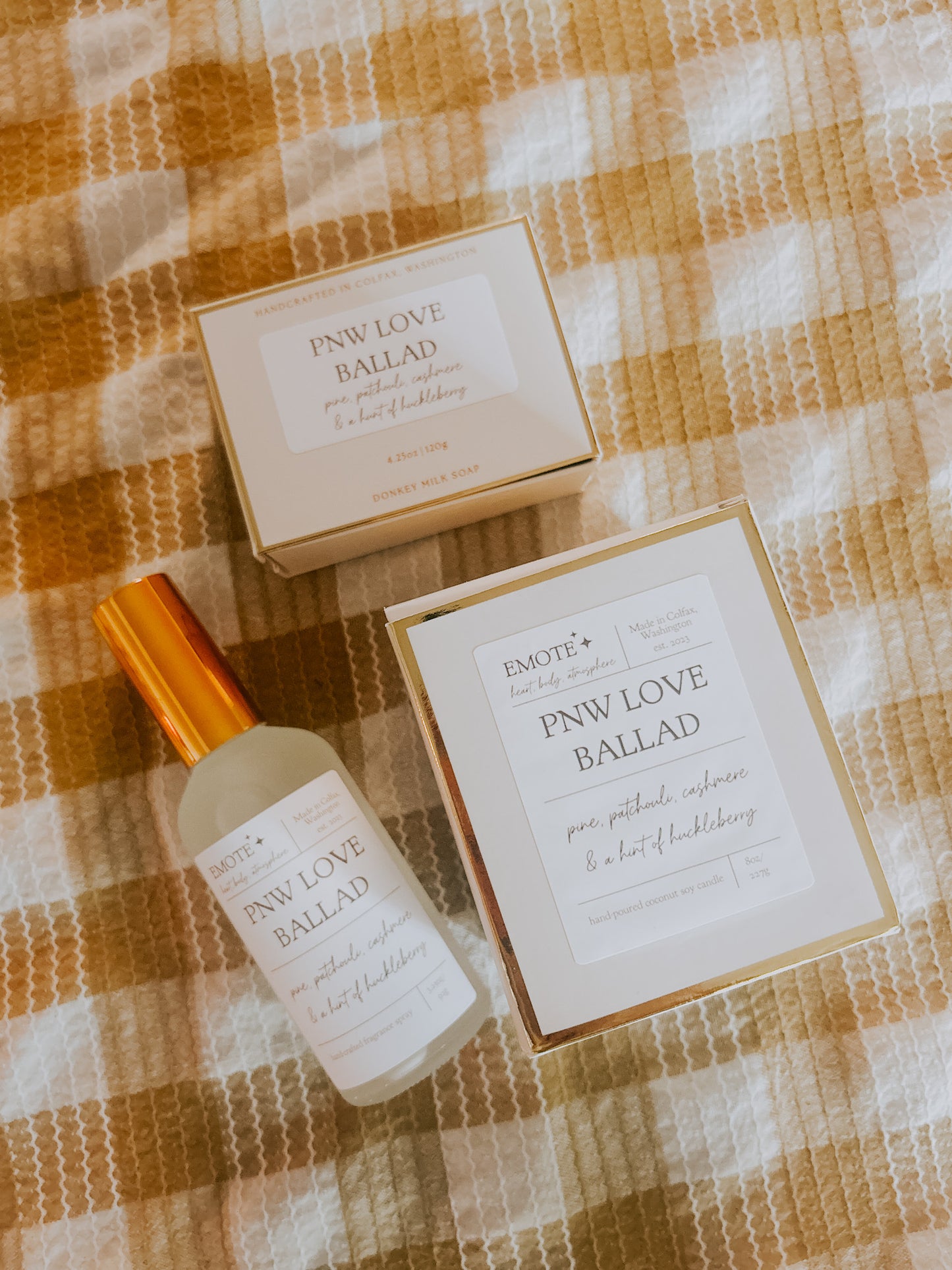 PNW love ballad donkey milk bar soap