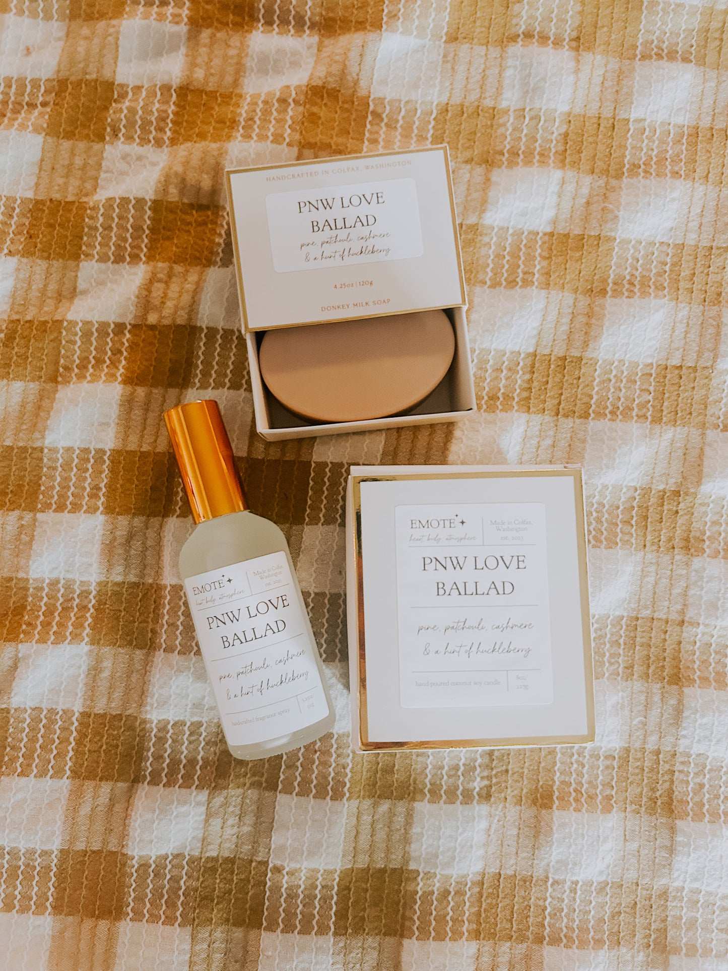 PNW love ballad donkey milk bar soap