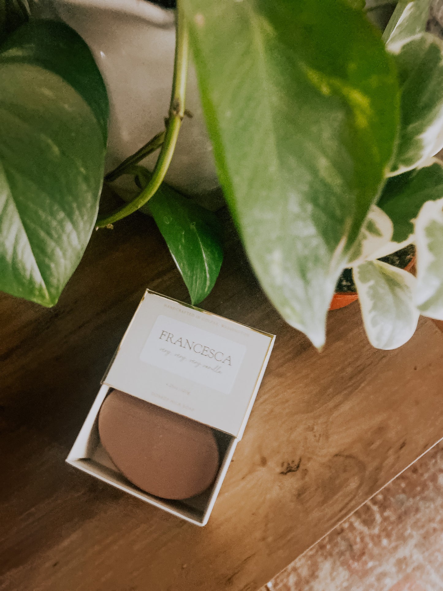 francesca donkey milk bar soap