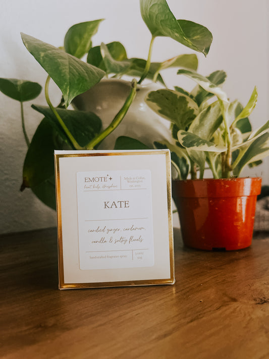 kate 8 oz soy candle