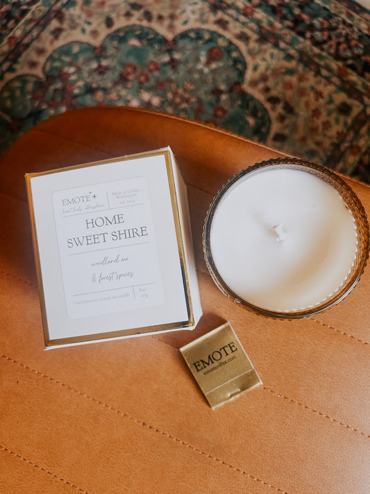 home sweet shire 8 oz soy candle