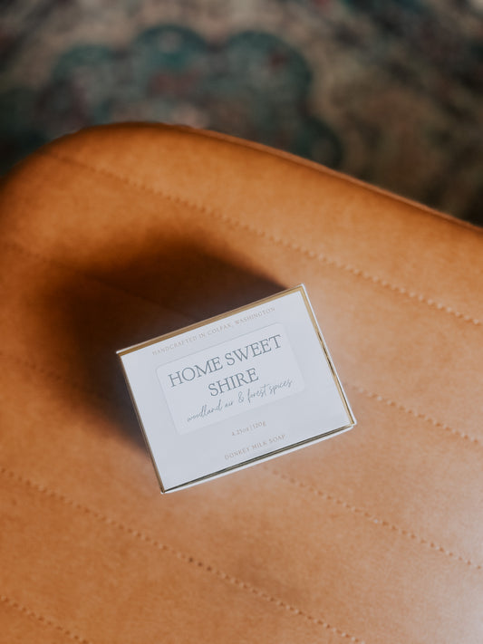 home sweet shire donkey milk soap