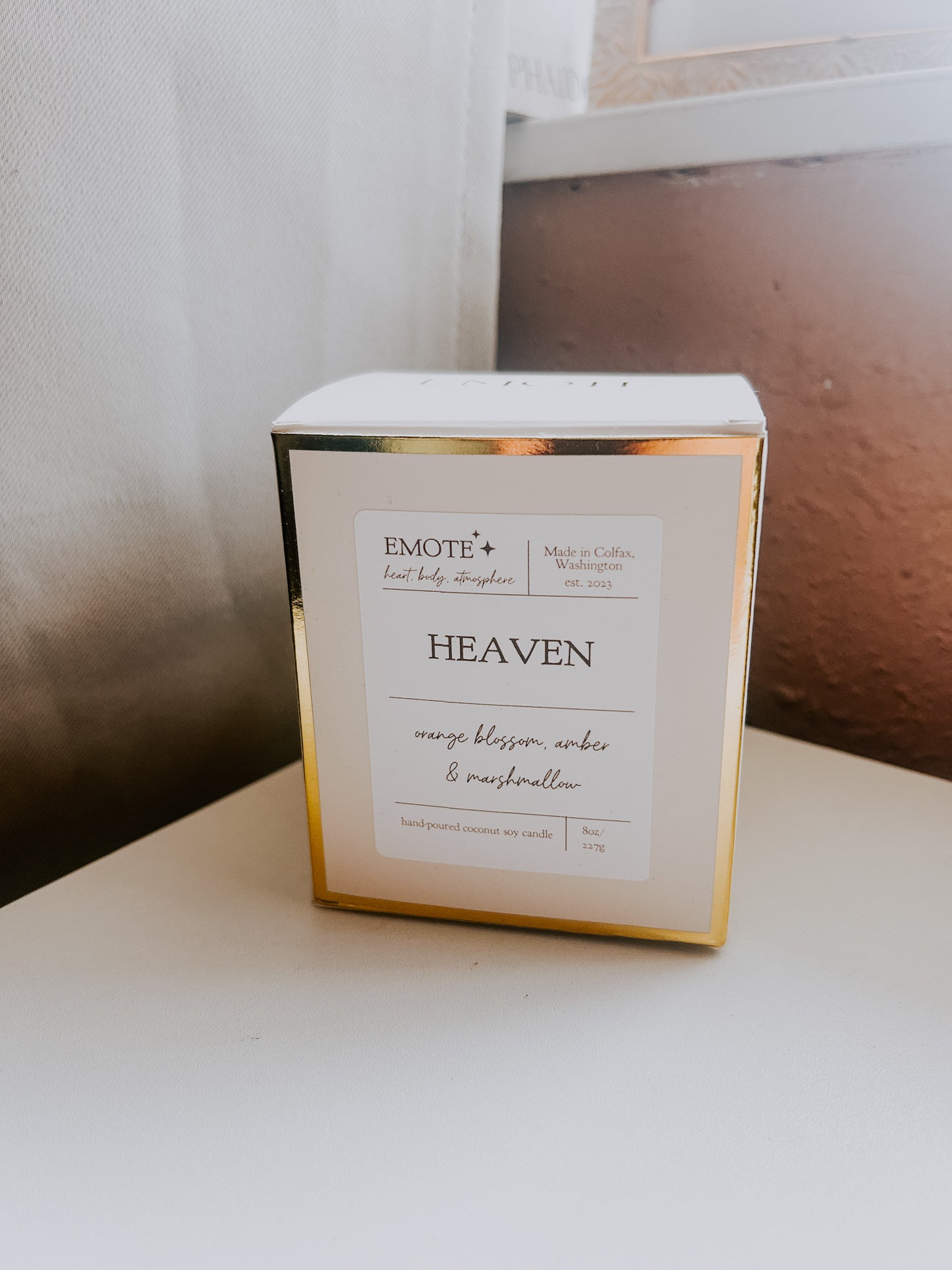 heaven 8 oz soy candle