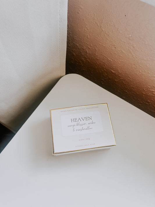 heaven donkey milk bar soap