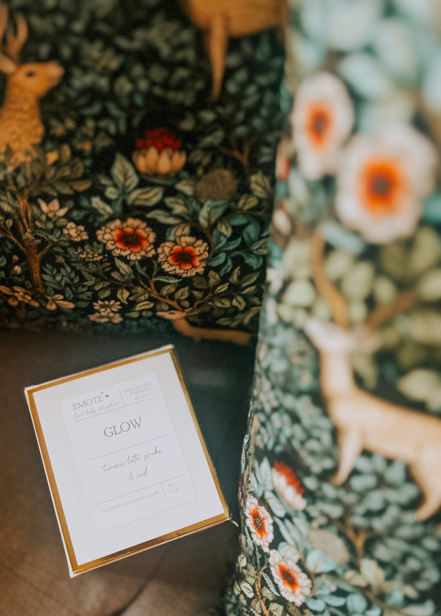 glow 8 oz soy candle
