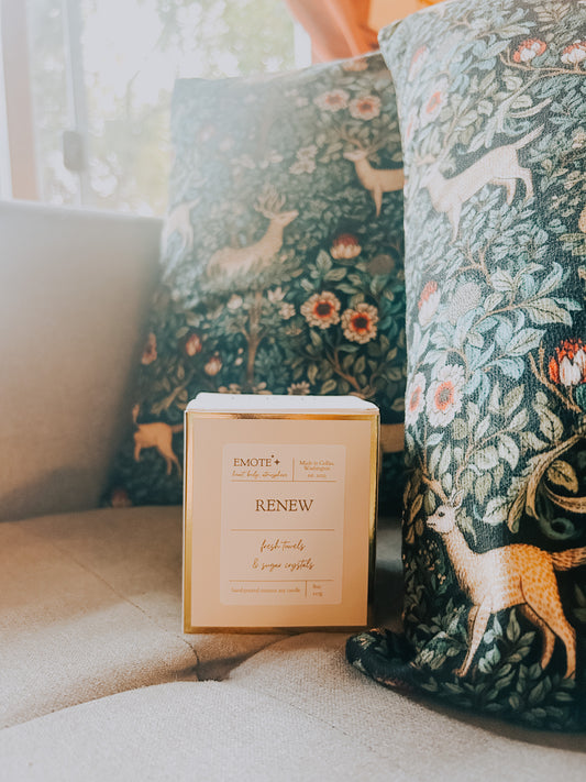 renew 8 oz soy candle