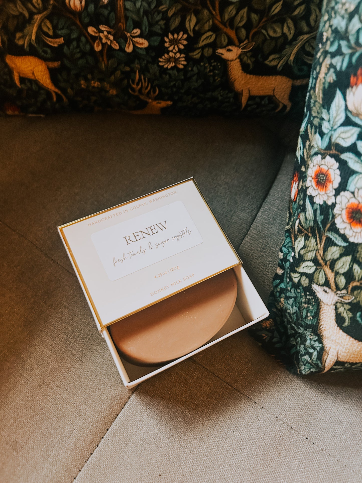 renew donkey milk bar soap