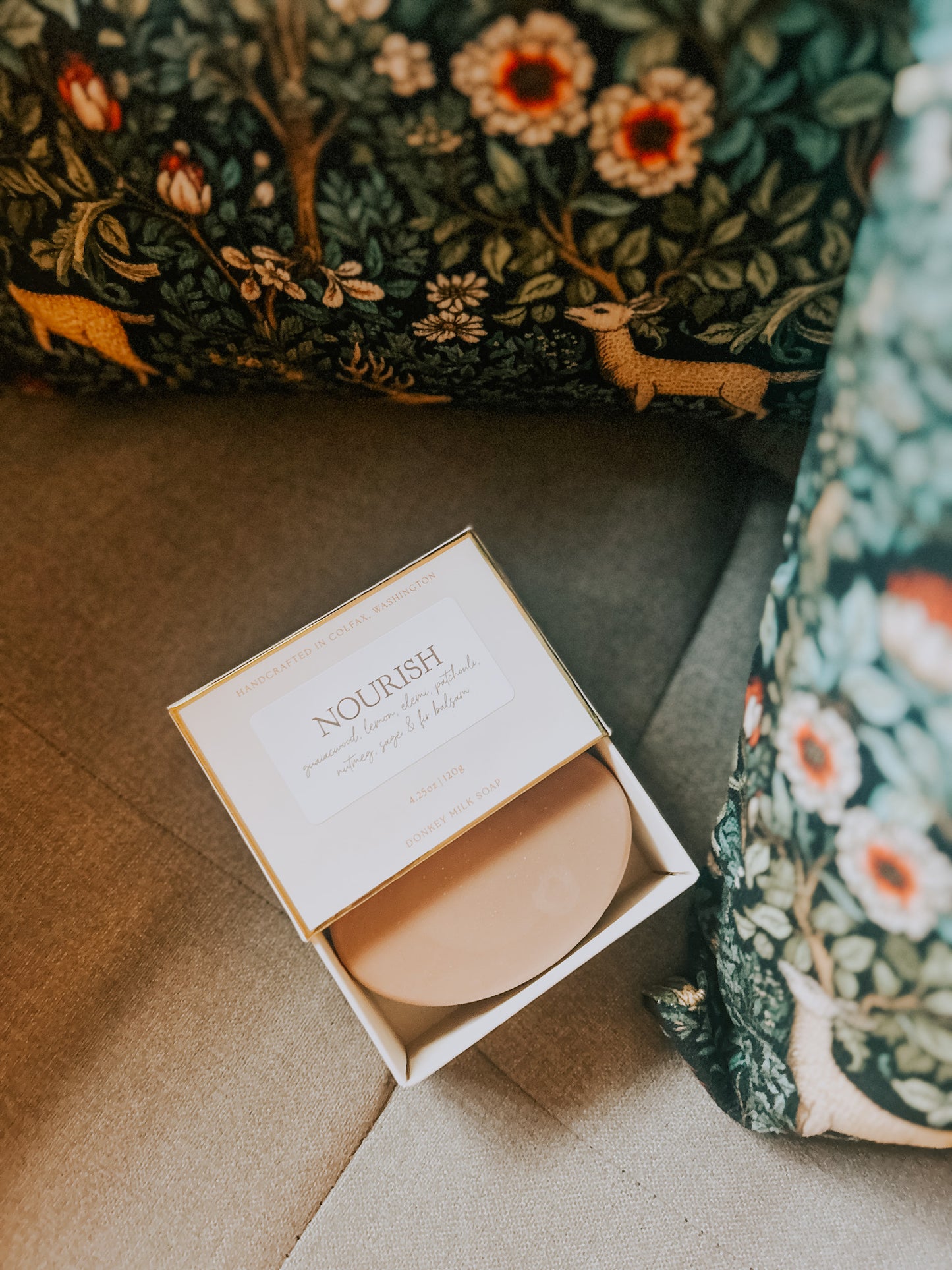 nourish donkey milk bar soap