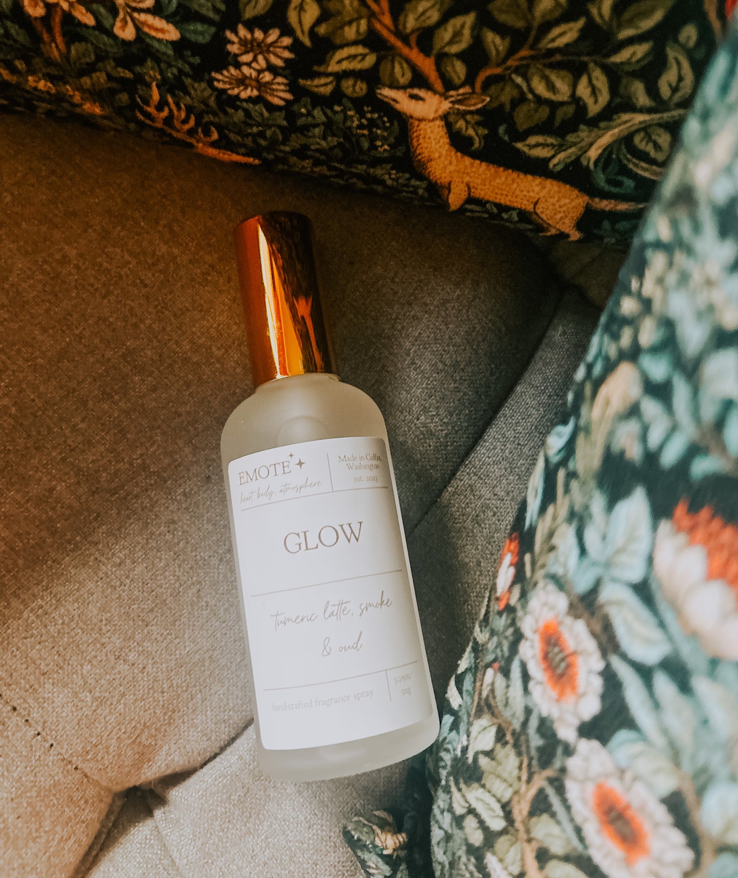 glow fragrance spray