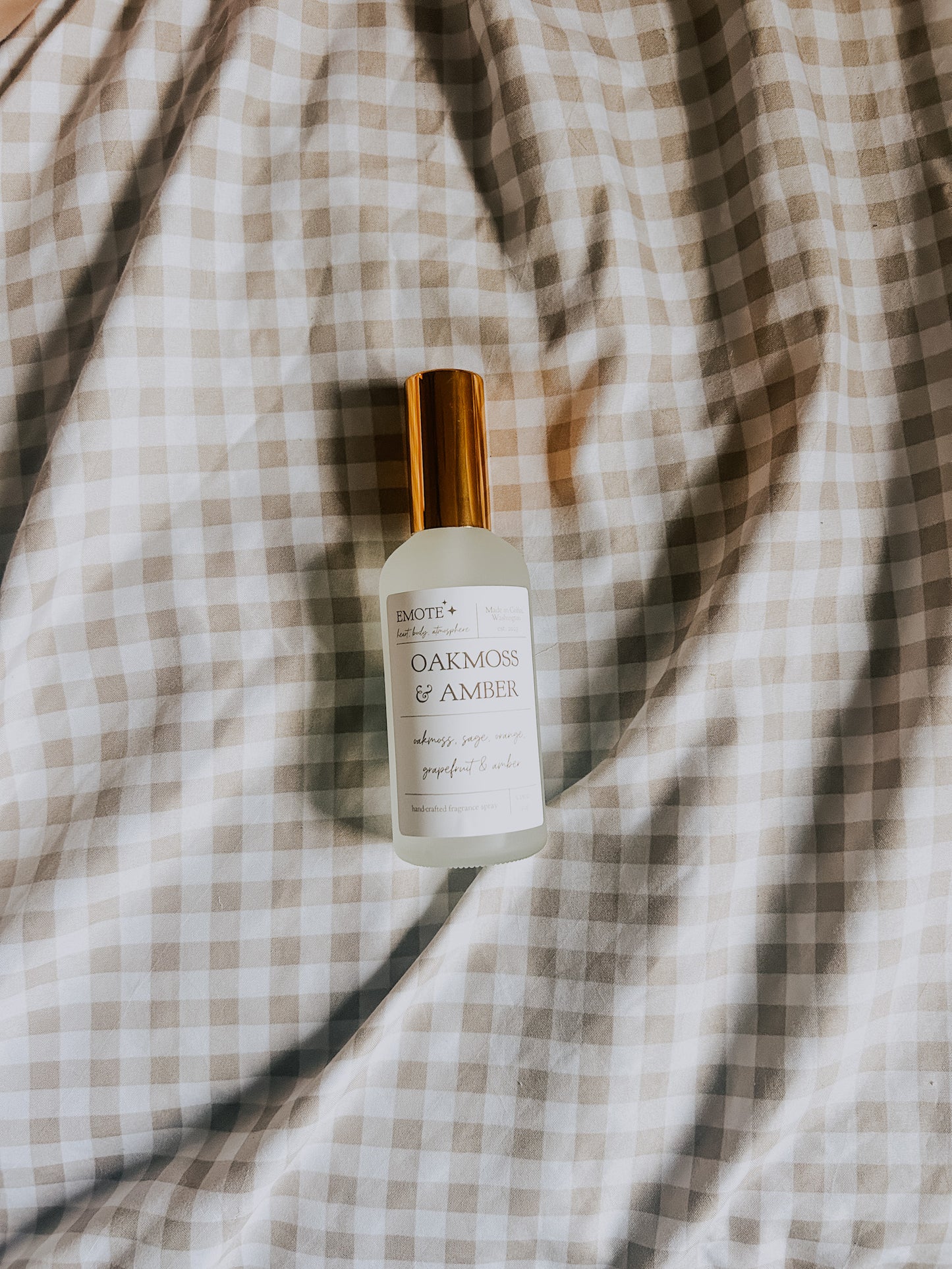 oakmoss & amber fragrance spray