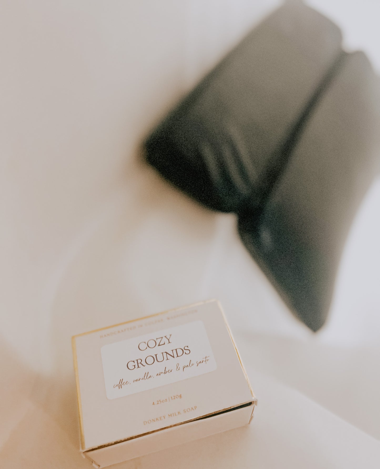 cozy grounds donkey milk soap
