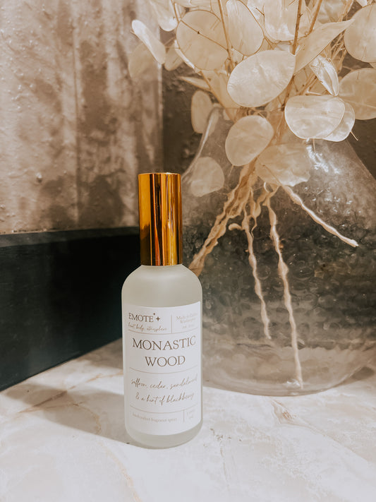 monastic wood fragrance spray