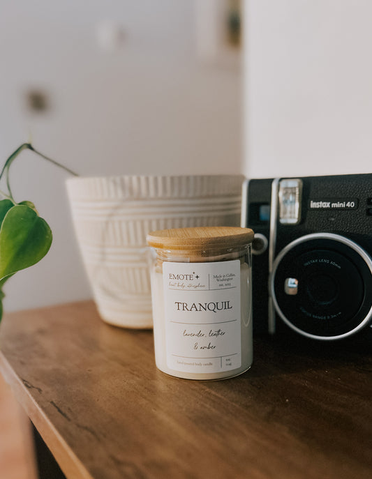 tranquil body candle