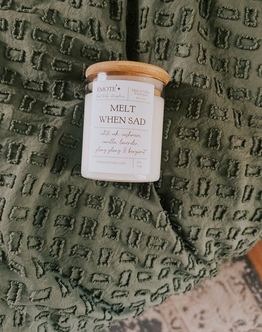 melt when sad body candle