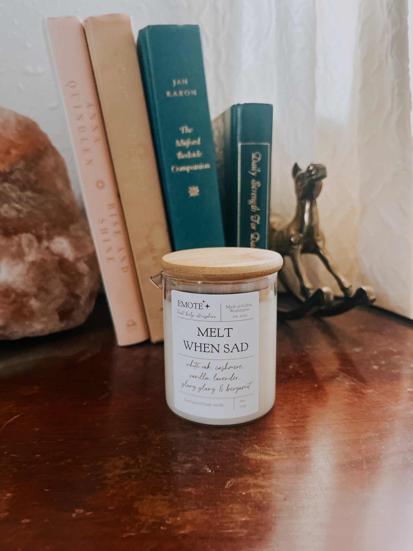 melt when sad body candle
