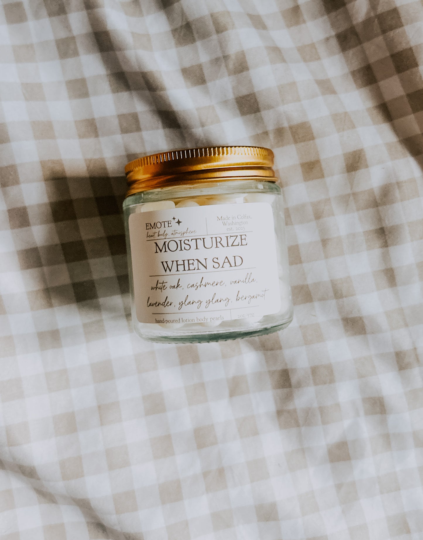 moisturize when sad lotion pearls