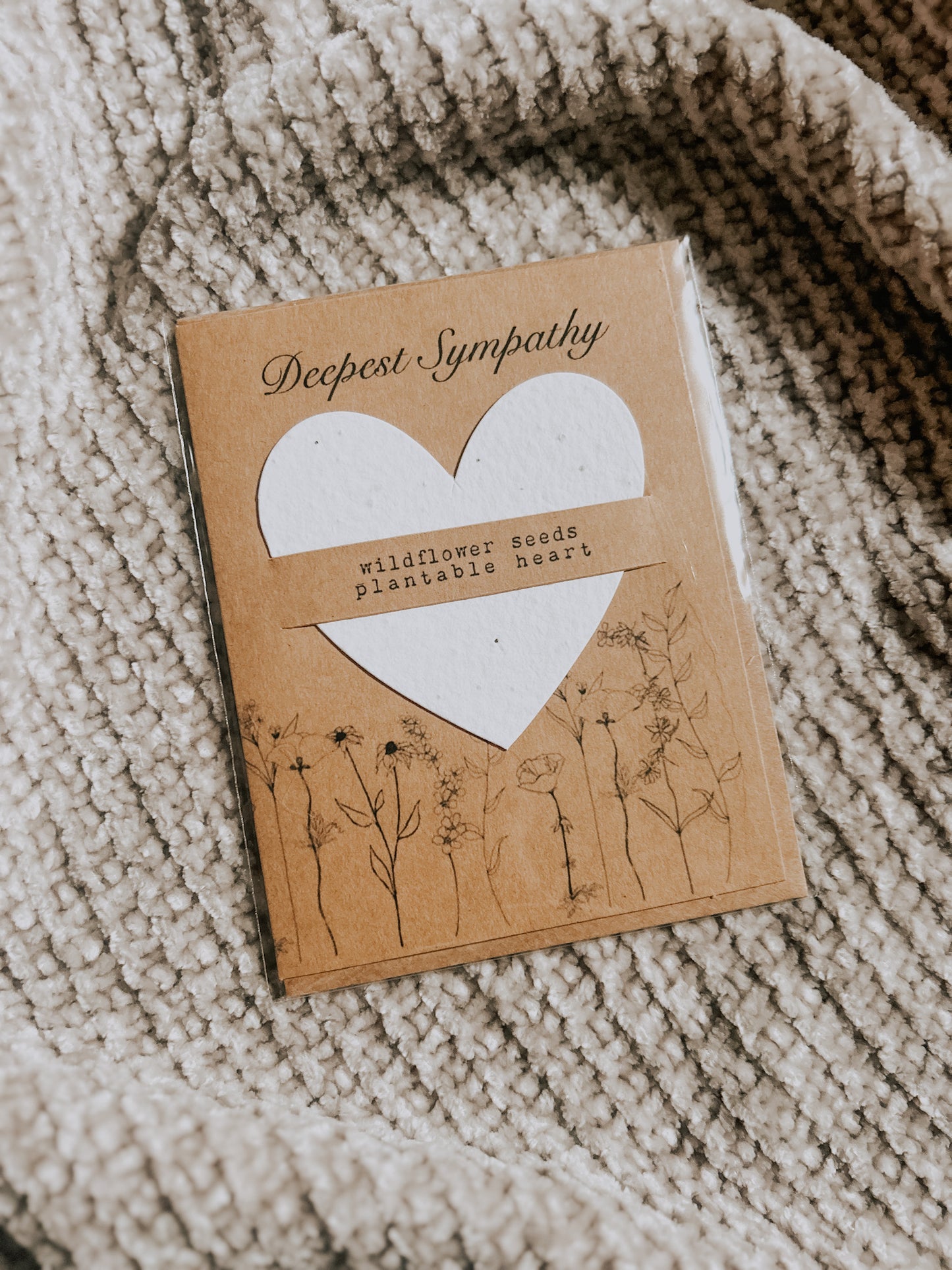 plantable seed-paper card