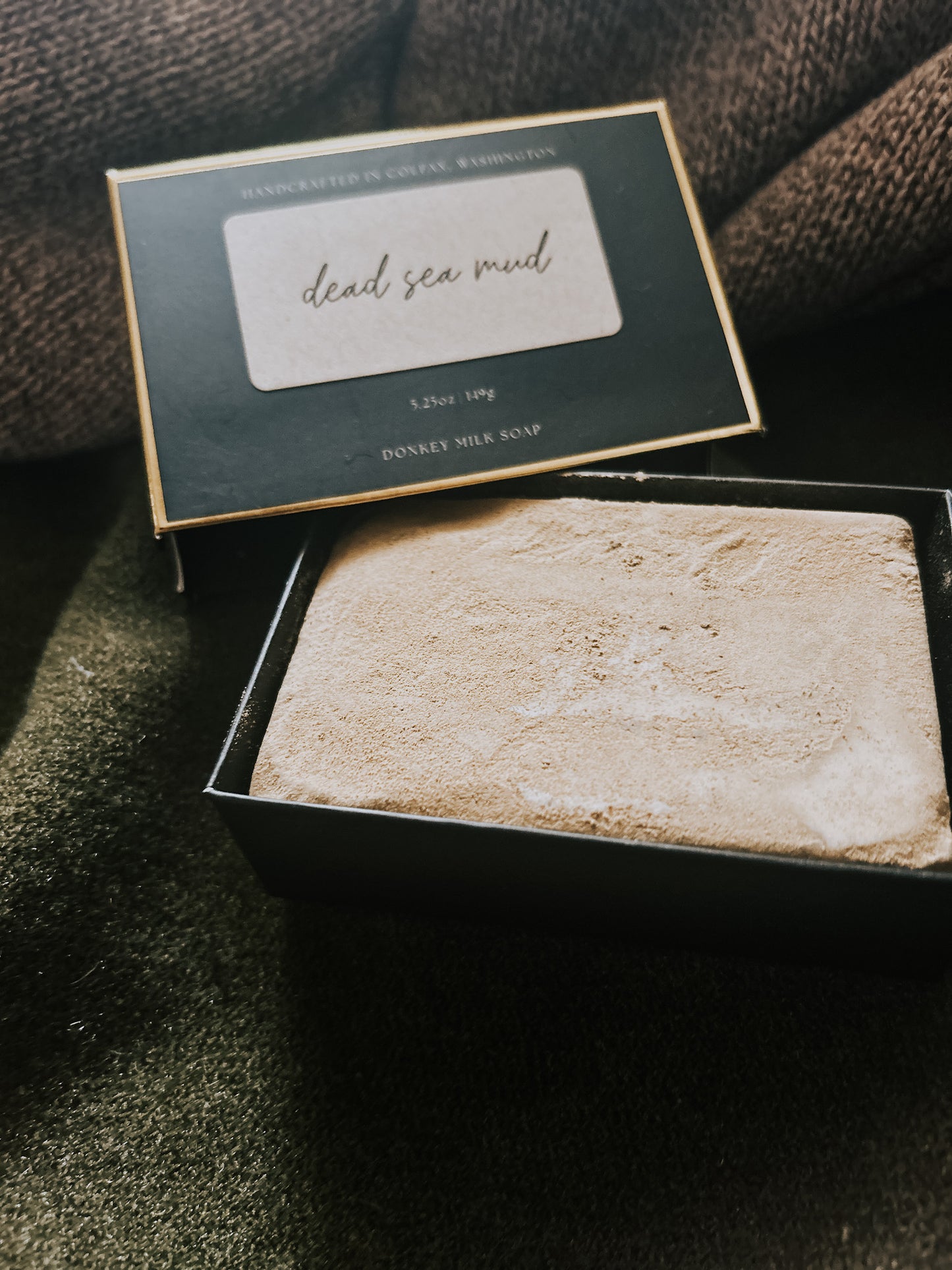 dead sea mud soap bar