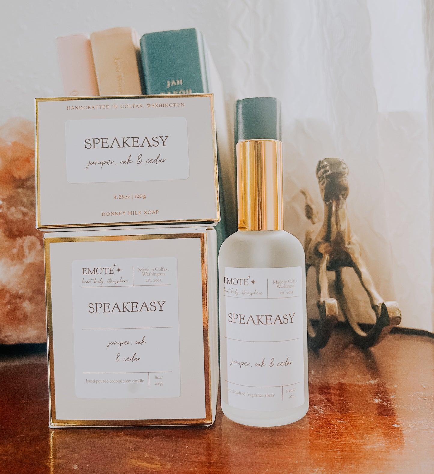 speakeasy 8 oz soy candle