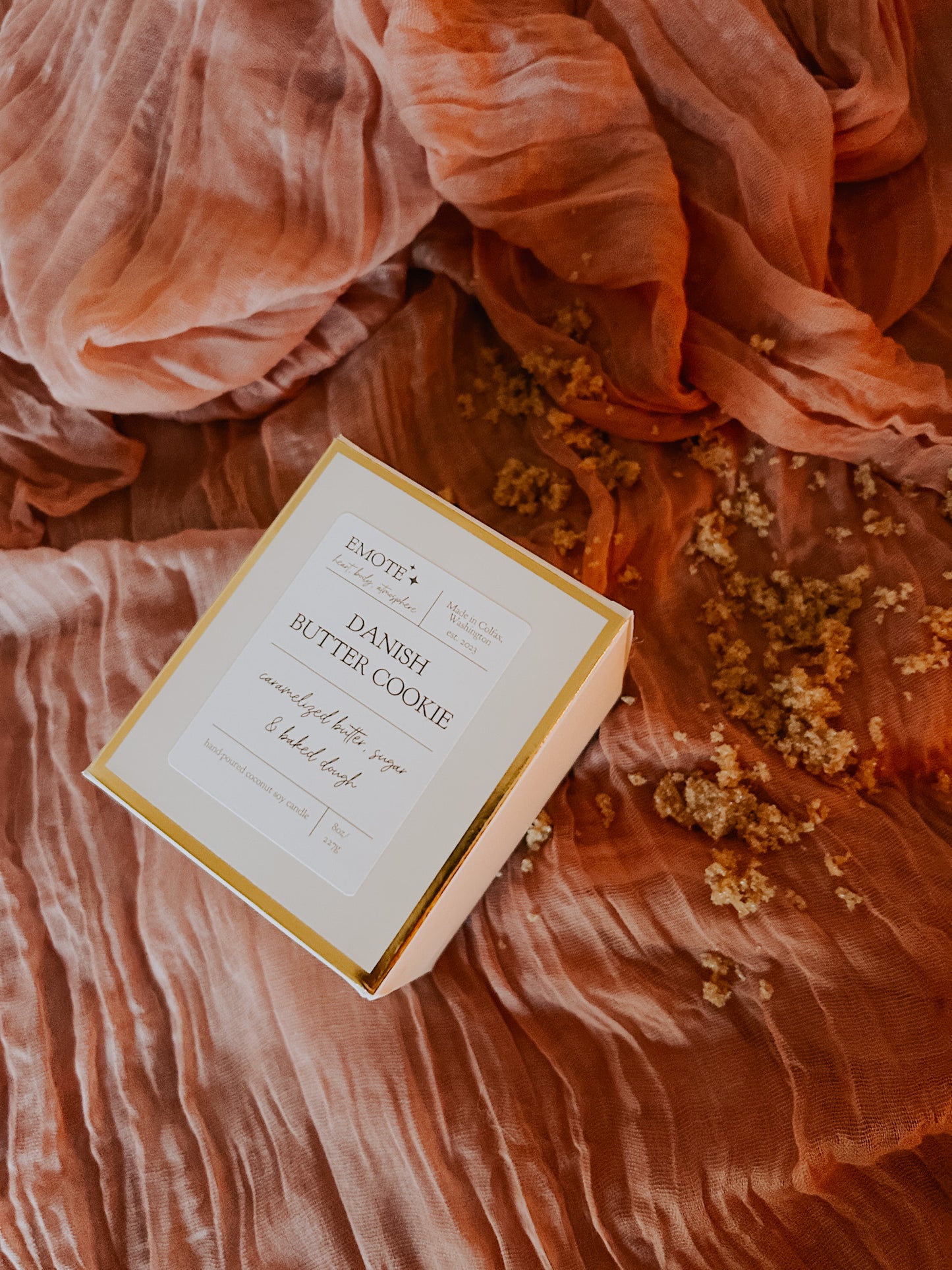 danish butter cookies 8 oz candle