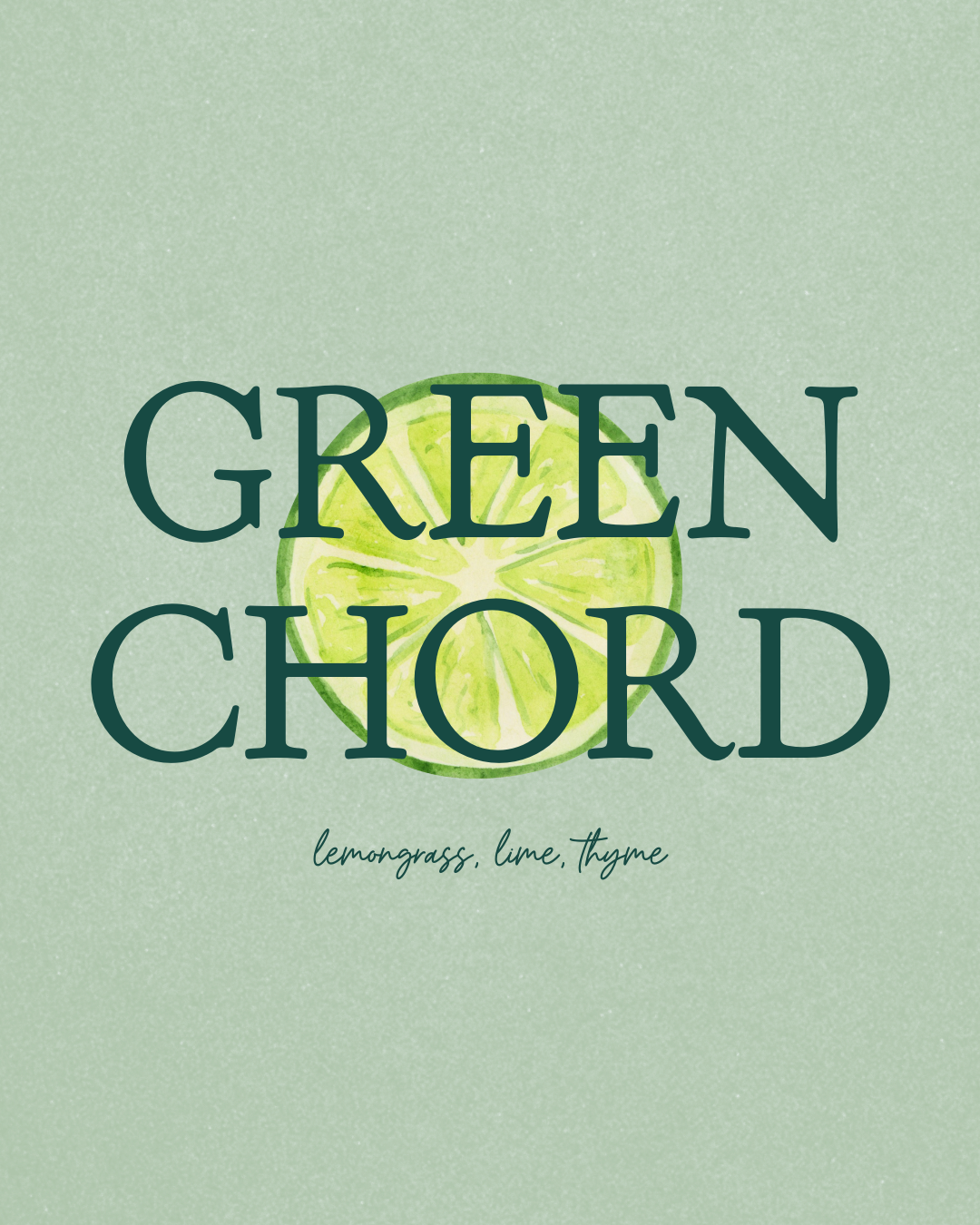green chord fragrance spray