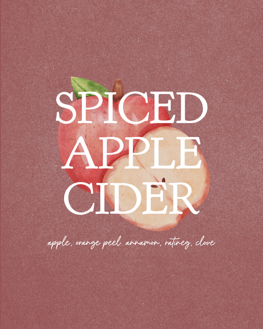 spiced apple cider fragrance spray
