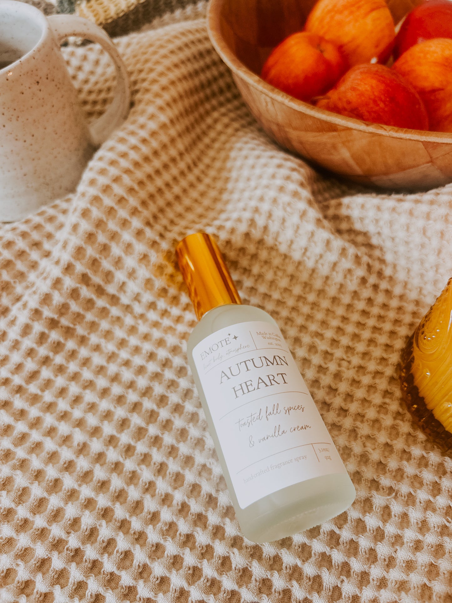 autumn heart fragrance spray