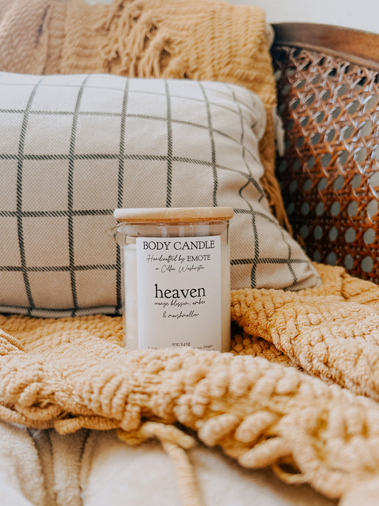 heaven body candle