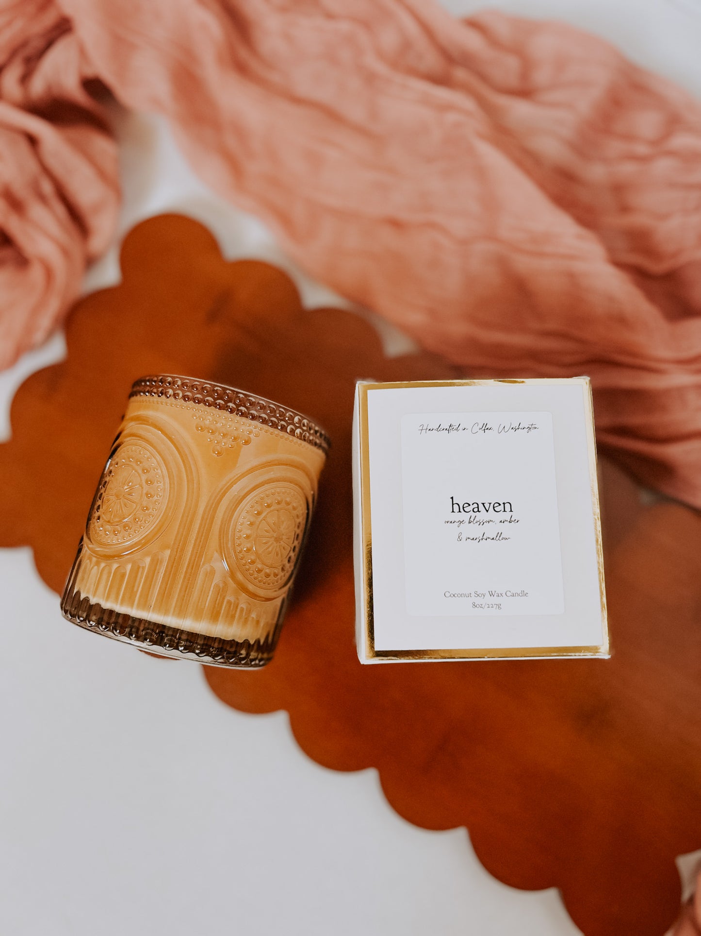 heaven 8 oz soy candle