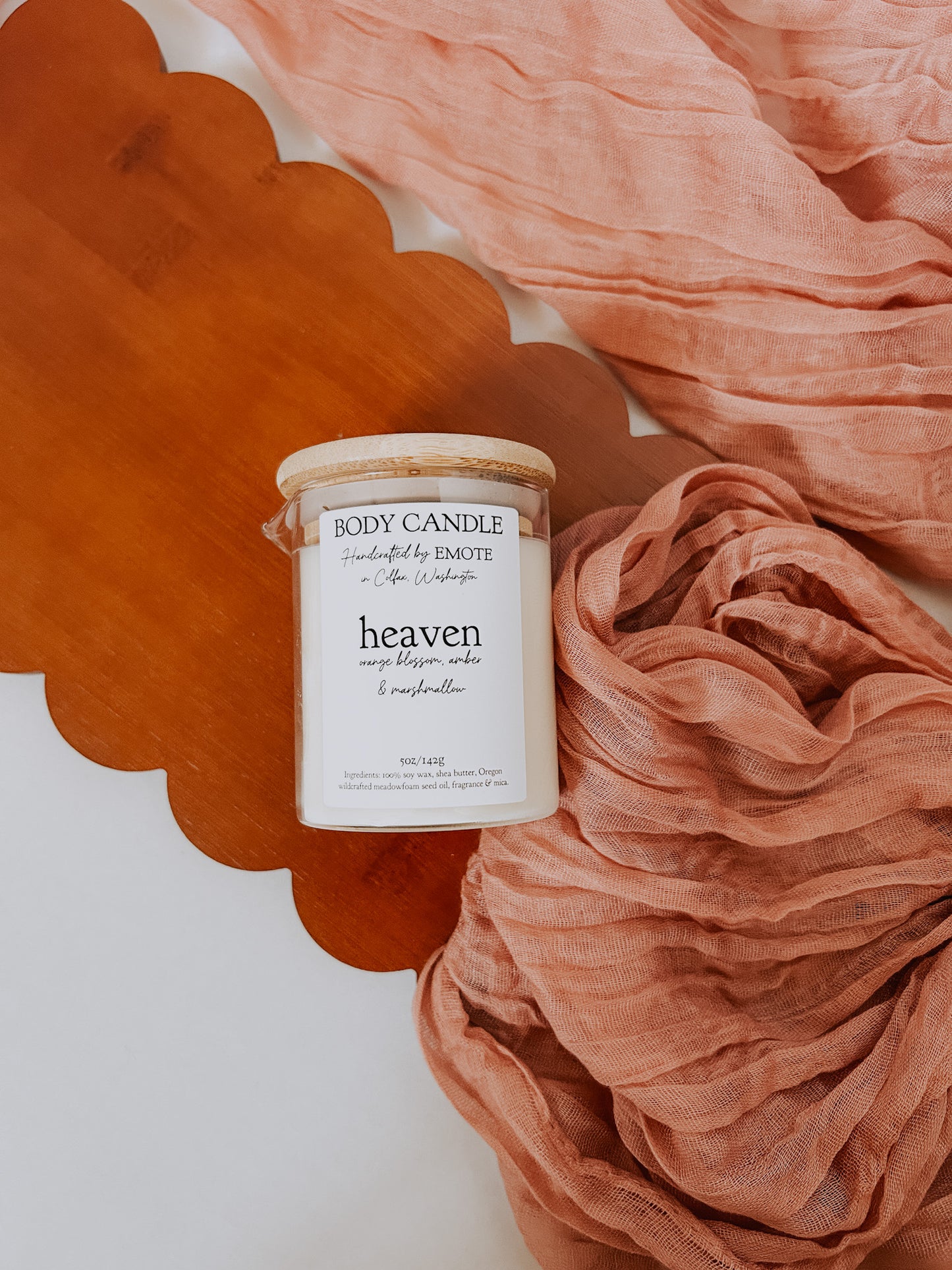 heaven body candle