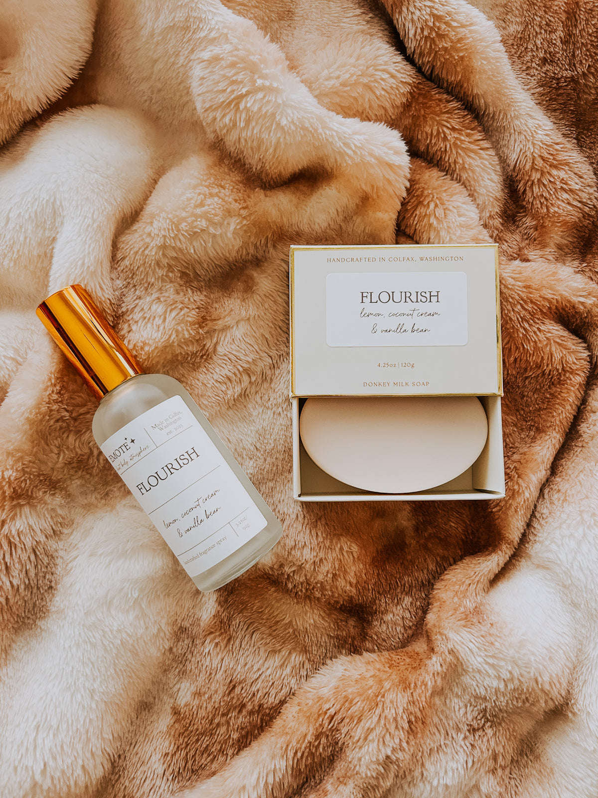 flourish donkey milk soap bar