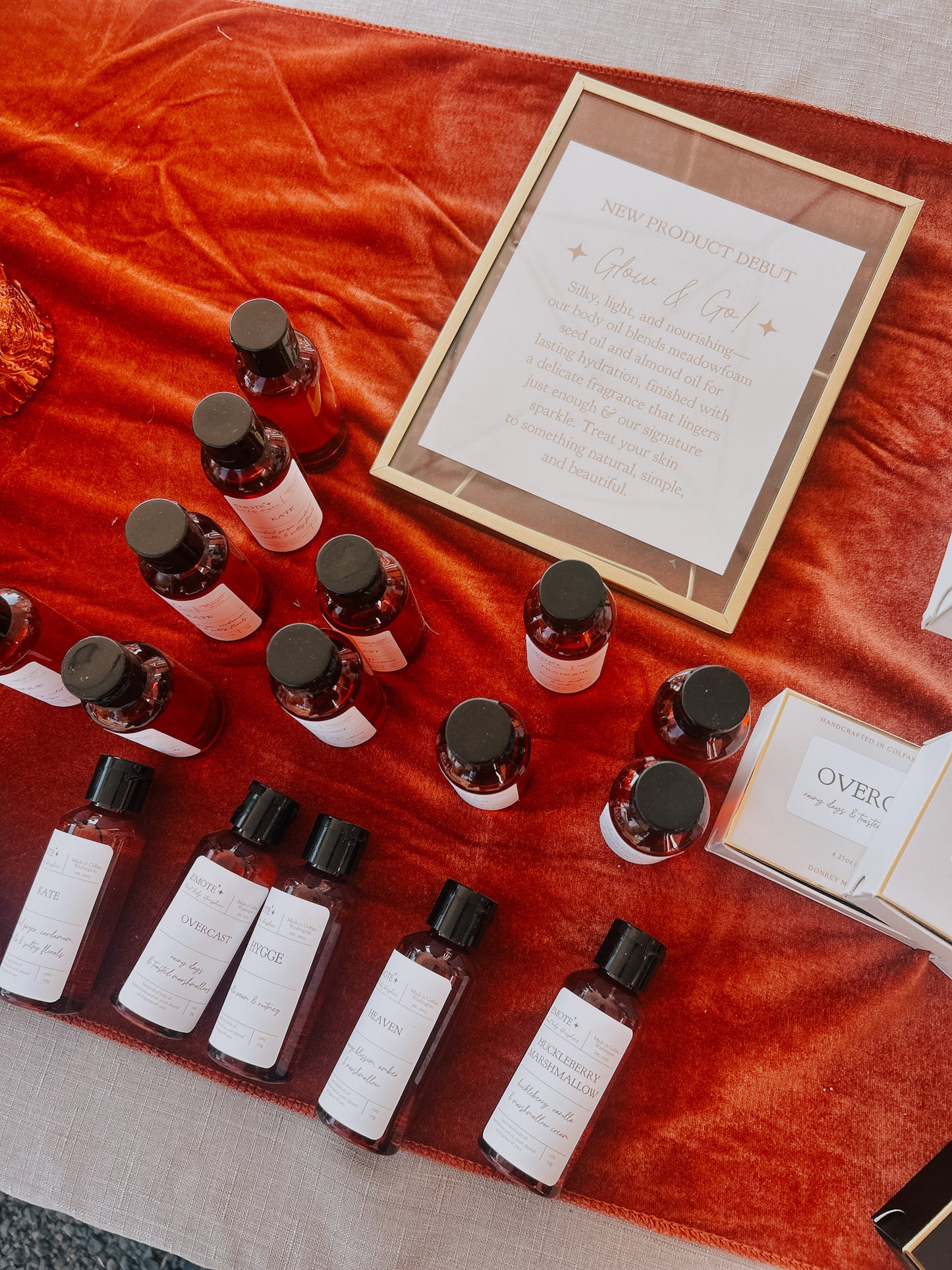 glow and go body shimmer oil