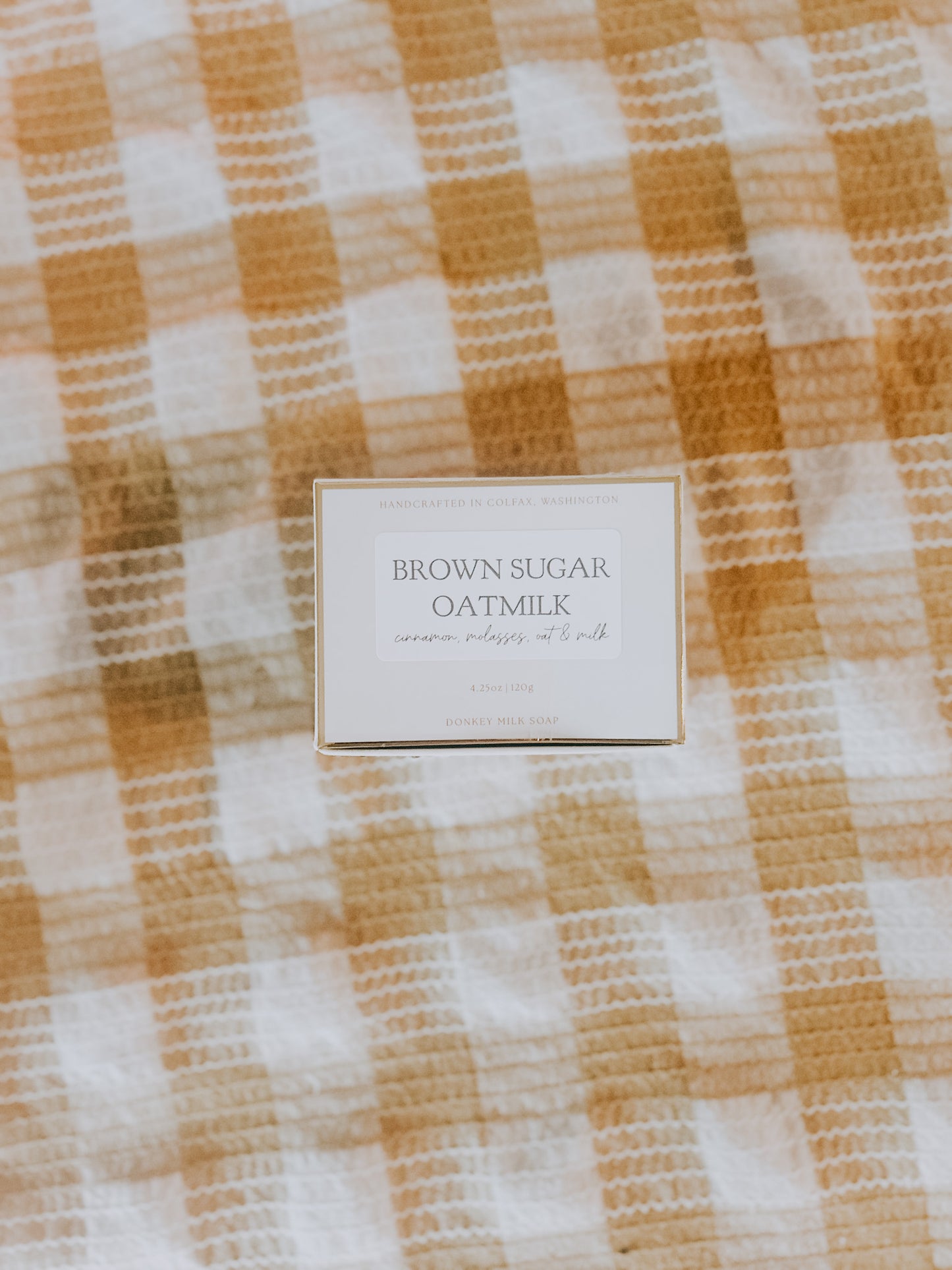 brown sugar oat milk donkey milk bar soap