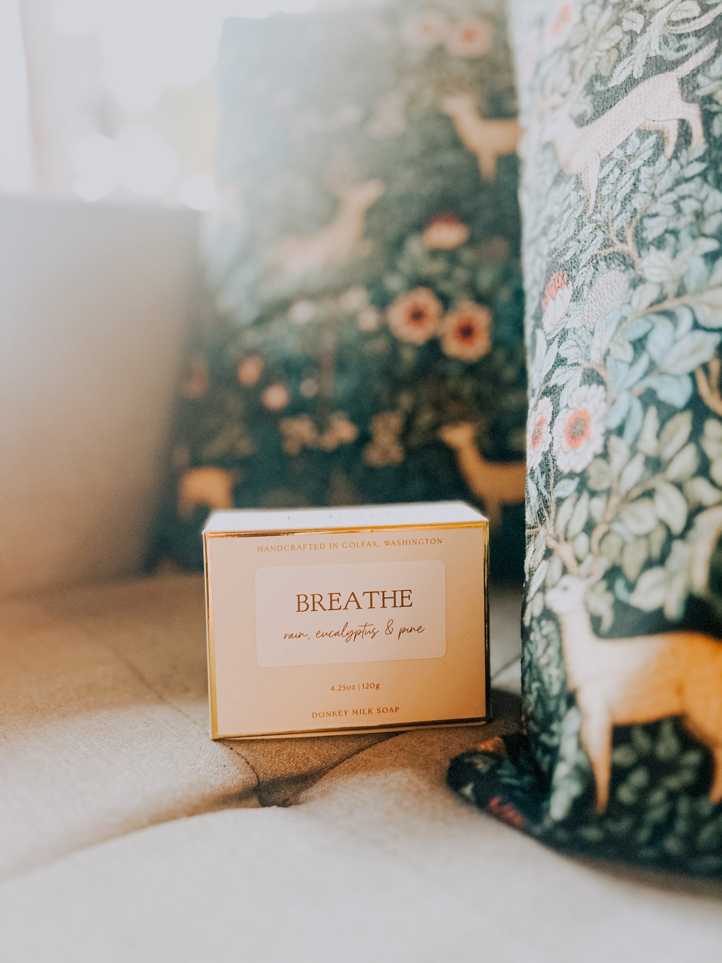 breathe donkey milk bar soap