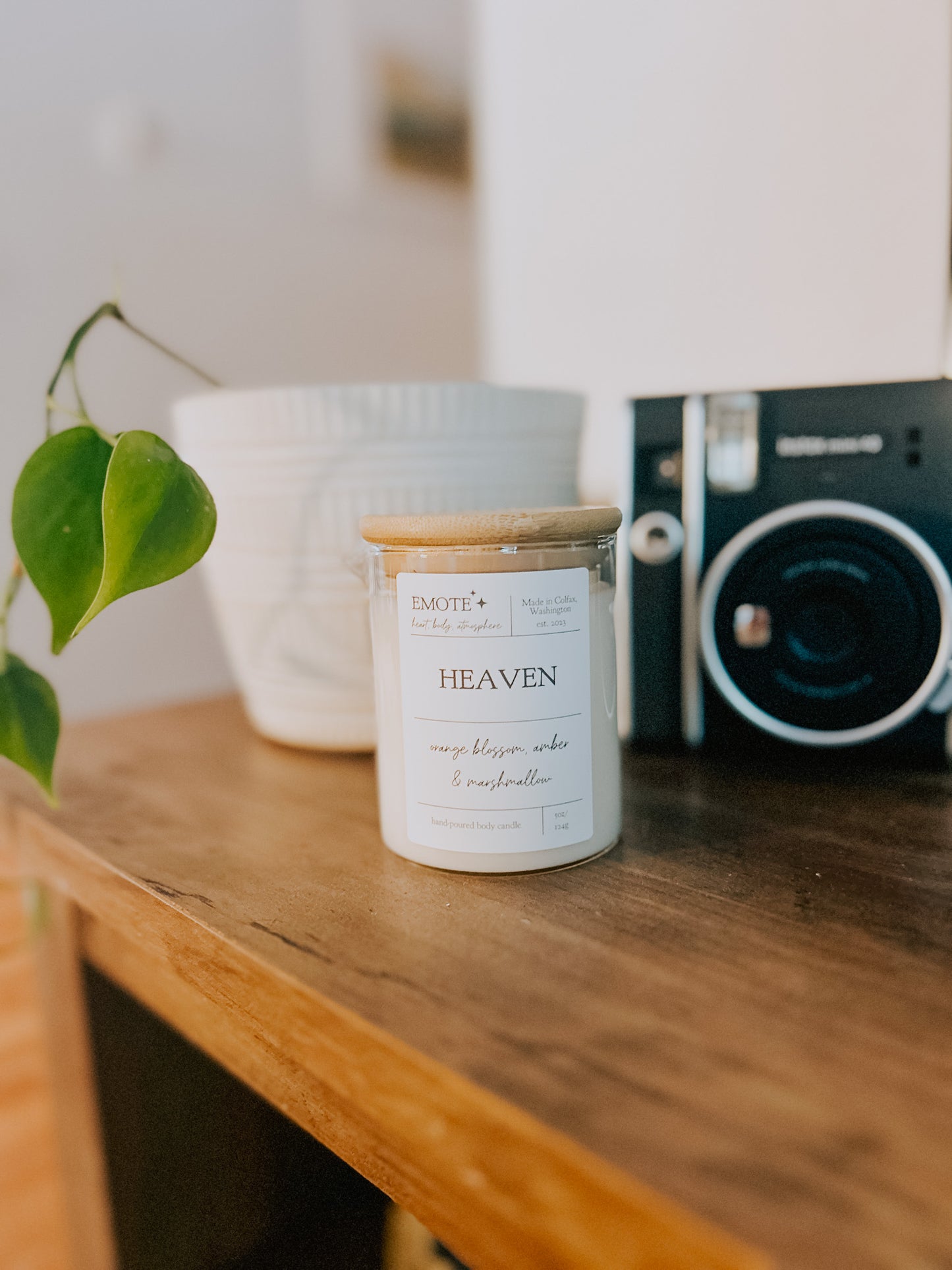 heaven body candle