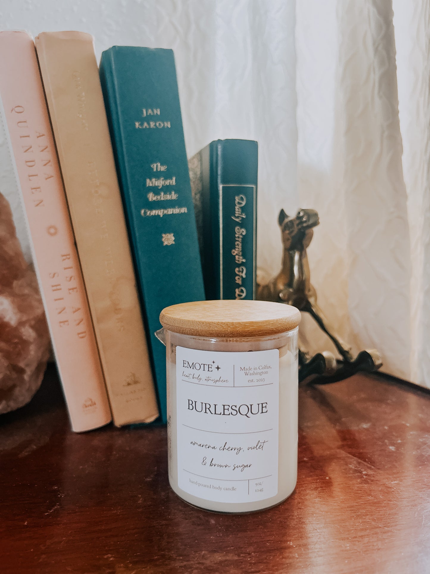 burlesque body candle