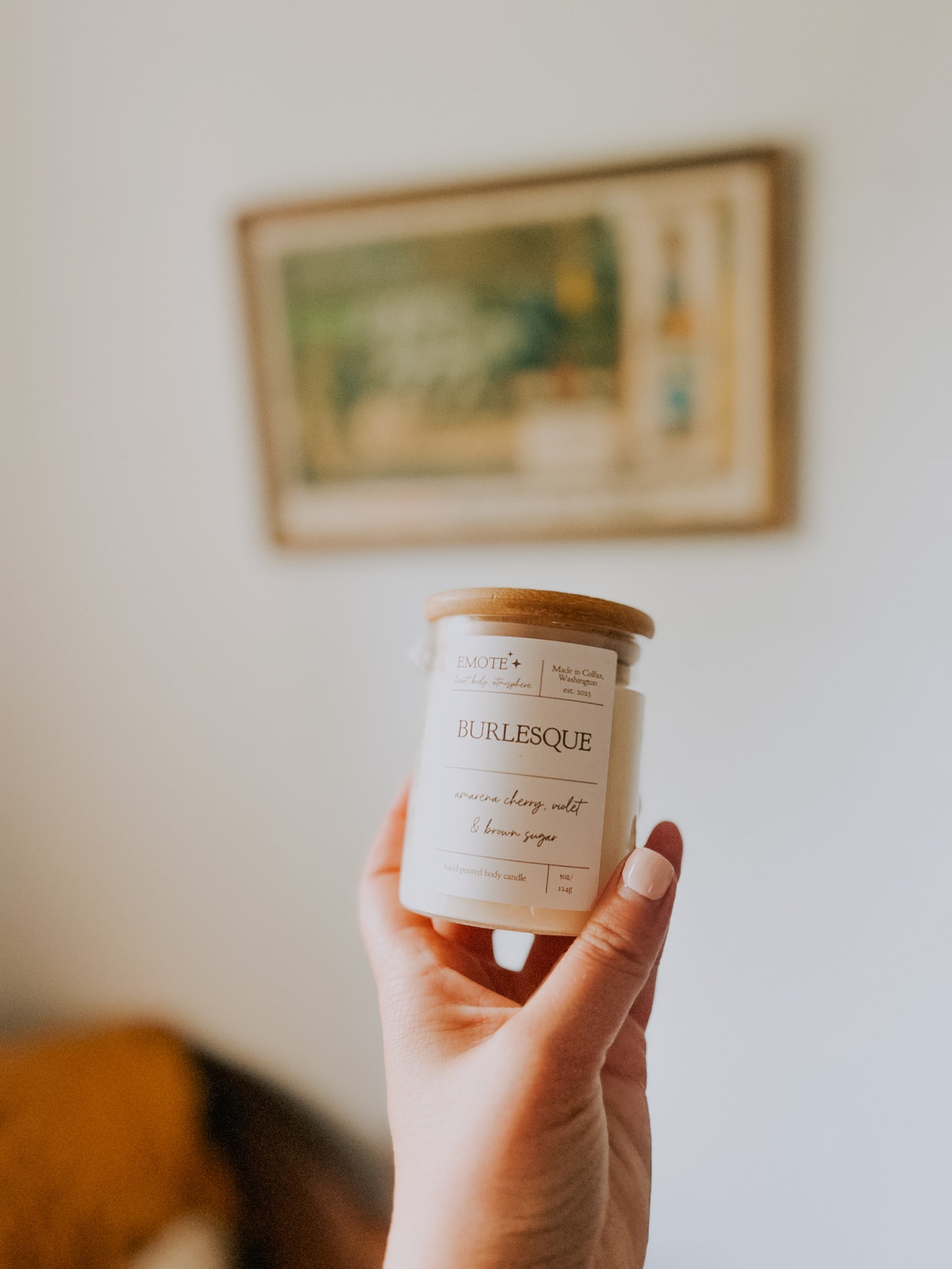 burlesque body candle