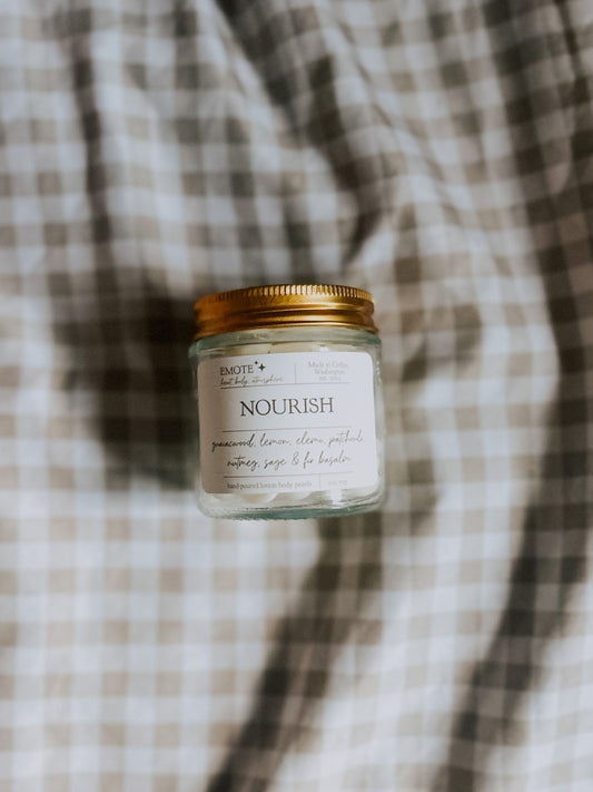 nourish lotion pearls