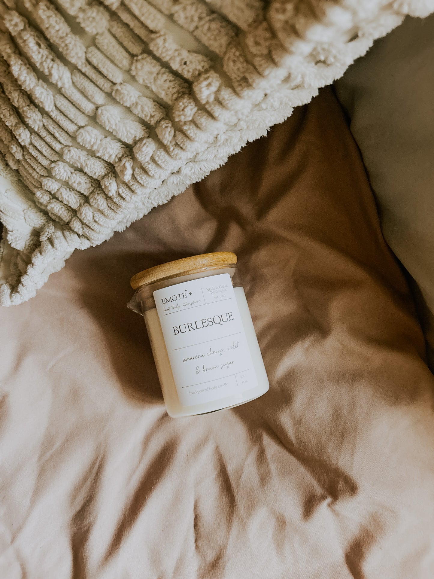burlesque body candle