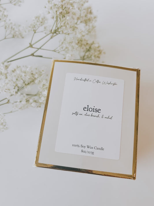 eloise 8 oz soy candle