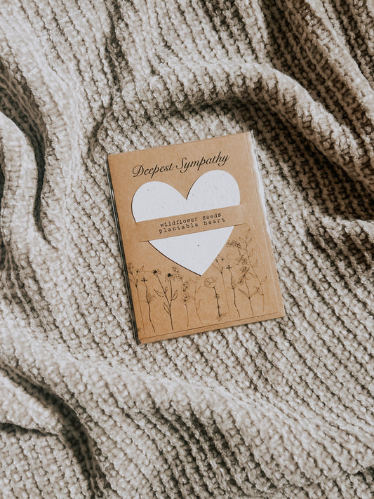 plantable seed-paper card